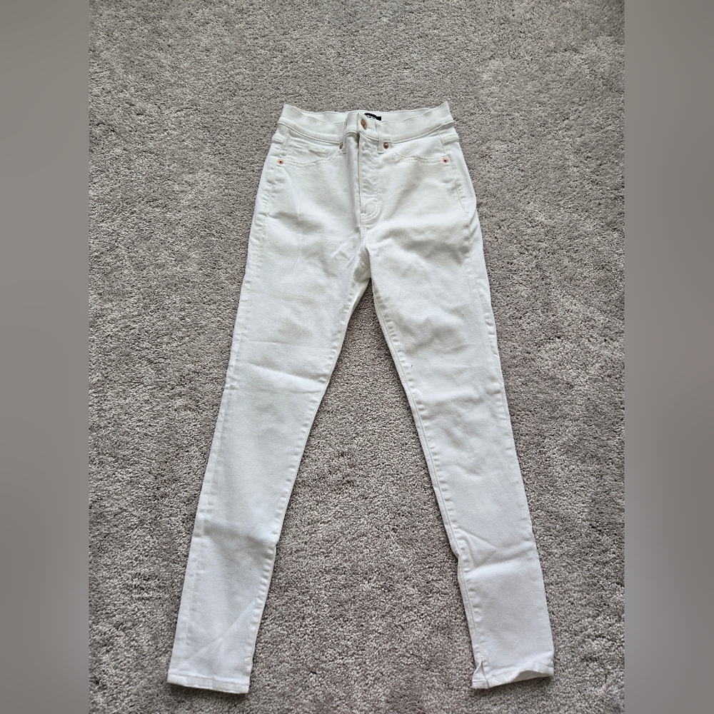Express White Skinny Jeans
